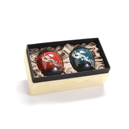 珐琅彩存储密封茶叶包装盒